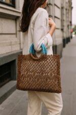 Premium Handmade-Style Macramé Tote - Image 5