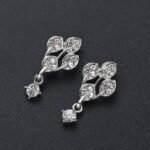 Pearl Necklace and Earring Bridal Set - Image 6