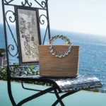 Éclat Straw Crystal Top-Handle Bag - Image 11