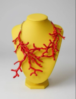 Red Coral Rouge Branch Necklace