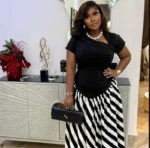 Vegan Leather Woven Clutch - Image 2