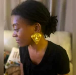 Luxury African Face Gold-plated Earrings - Image 3