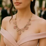 Statement Floral Necklace - Image 2