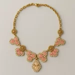 Statement Floral Necklace