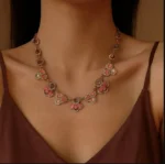 Statement Floral Necklace - Image 3