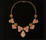 Statement Floral Necklace - Image 5