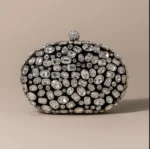 Rhinestone Crystal Clutch Purse