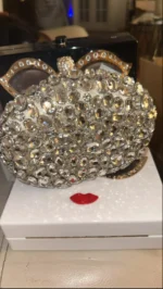Rhinestone Crystal Clutch Purse - Image 3