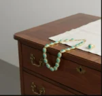 Traditional French Style Boho Turquoise Stone Necklace - Image 6