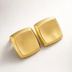 Luxury Oversized Vintage Block Earrings - Image 10