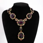 Medieval Style Crystal Necklace - Image 8