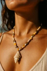Boho Shell Beaded Necklace