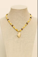 Boho Shell Beaded Necklace - Image 5