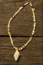 Boho Shell Beaded Necklace - Image 4