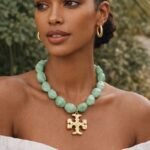 Celeste Cross Necklace