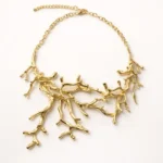 Aurelia Coral Branch Necklace - Image 7