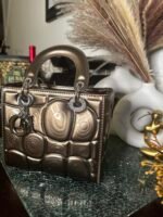 Patent Leather Mini Tote Bag - Image 3