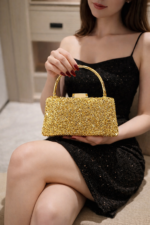 Golden Aura Evening Clutch - Image 5