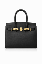 Top-Handle Leather Handbag