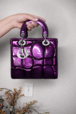 Patent Leather Mini Tote Bag - Image 10