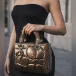 Patent Leather Mini Tote Bag - Image 7